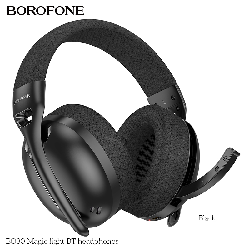BOROFONE BO30 Magic light wireless headphones NZ 2